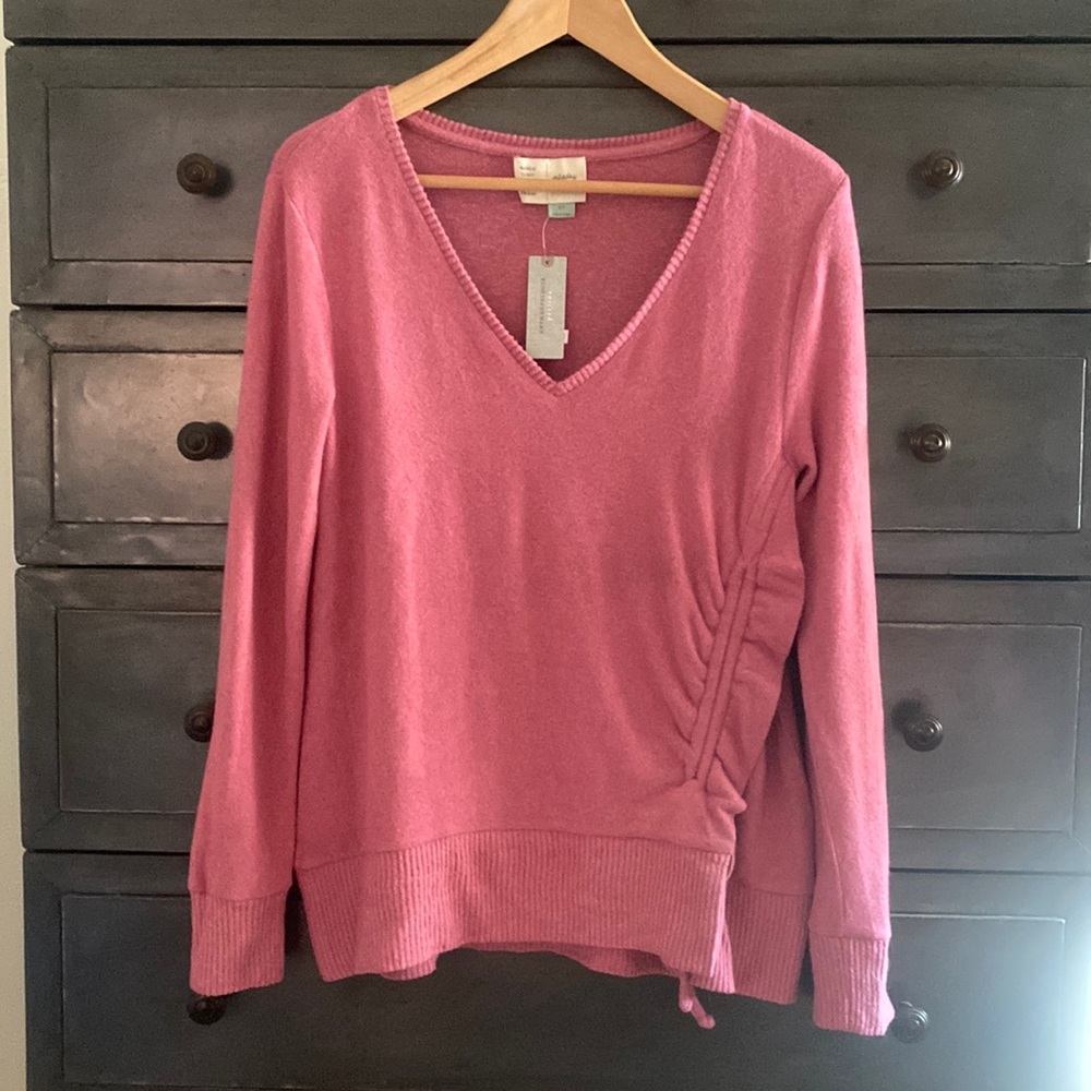 NWT!! Anthropologie Saturday Sunday Top Pink Size SP